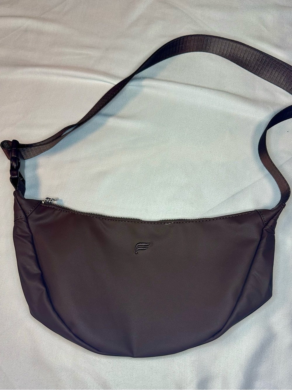 Fabletics Minimalist Brown Sling Bag